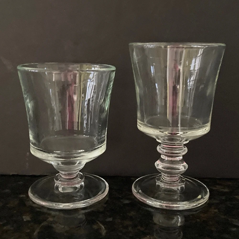 Ballard Designs Four Juice Water Wine Glasses/4 1/2